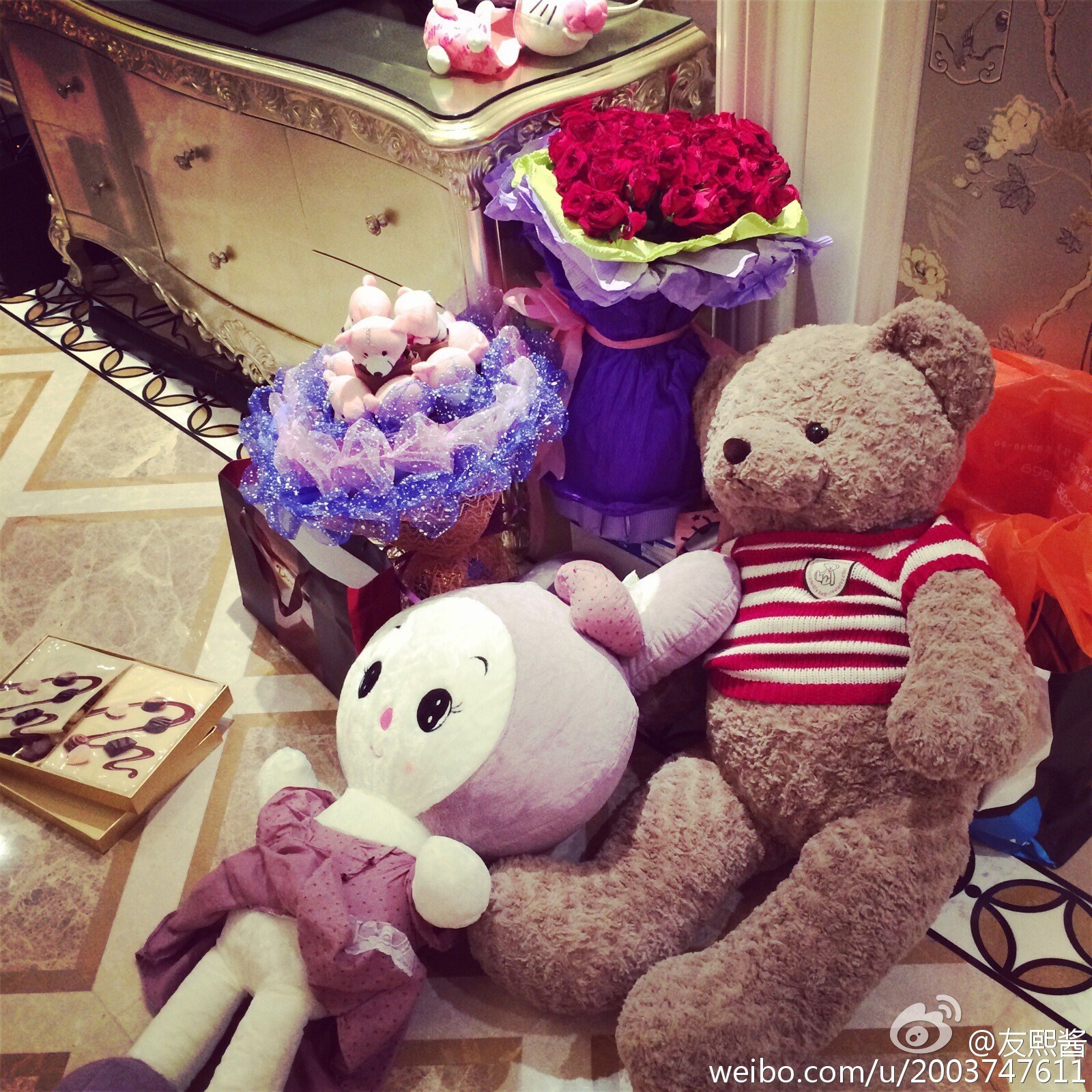 G罩美胸 火爆的辣子 友熙酱 微博自拍破解私密图片 1